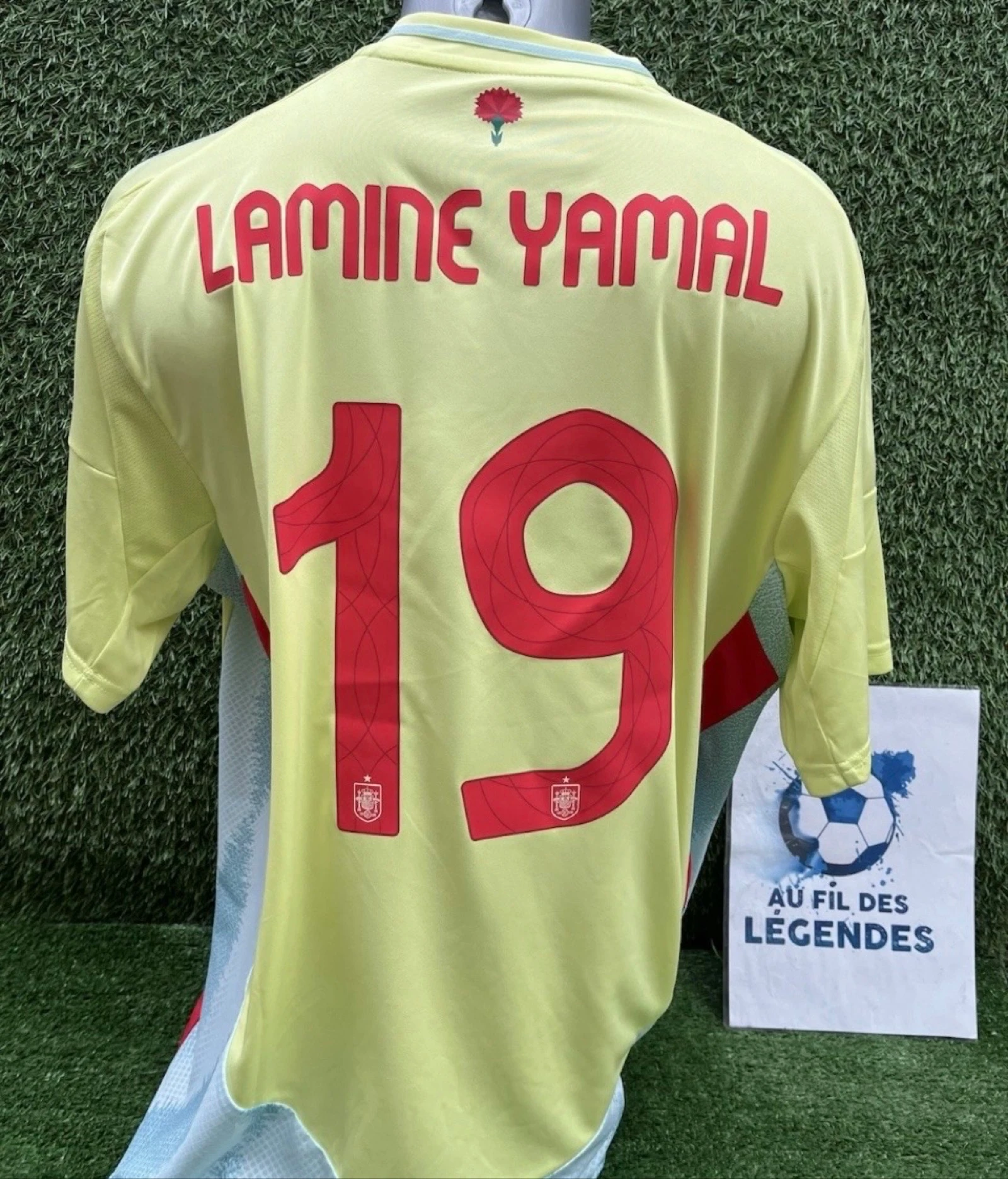 Maillot lamine yamal Espagne 